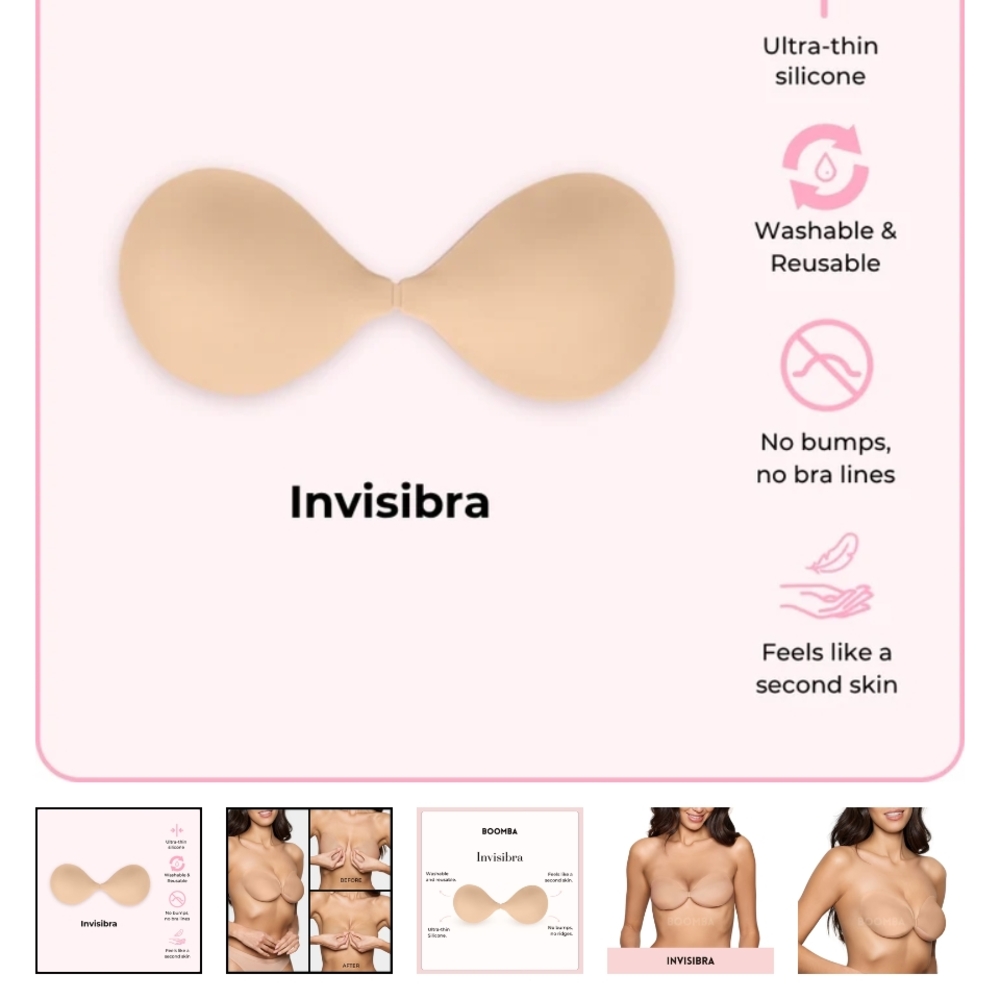 Boomba Invisibra - Colour Beige - Size A